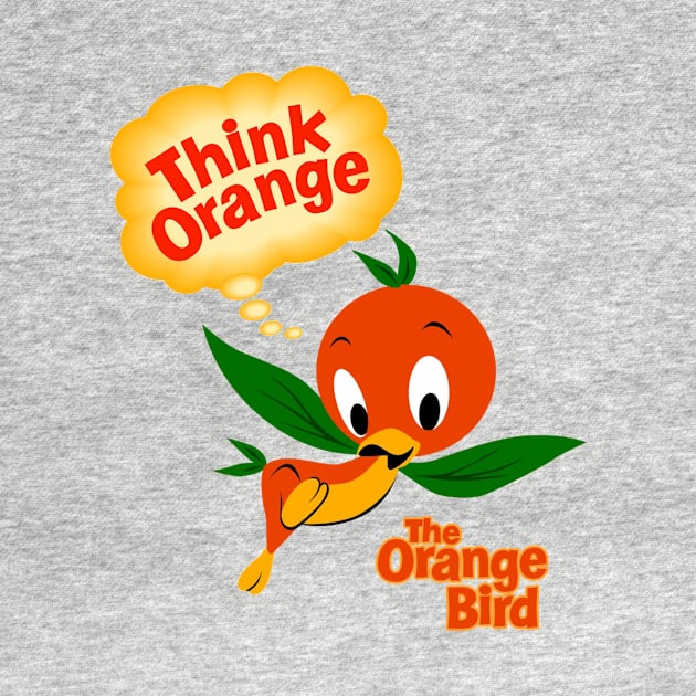 Orange Bird by Mouse Magic with John and Joie